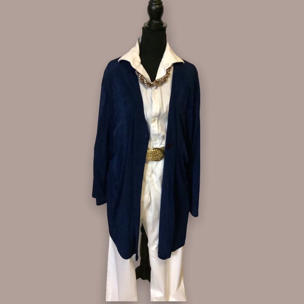 Fern Beaton Coastal Grandma cardigan Size 3X